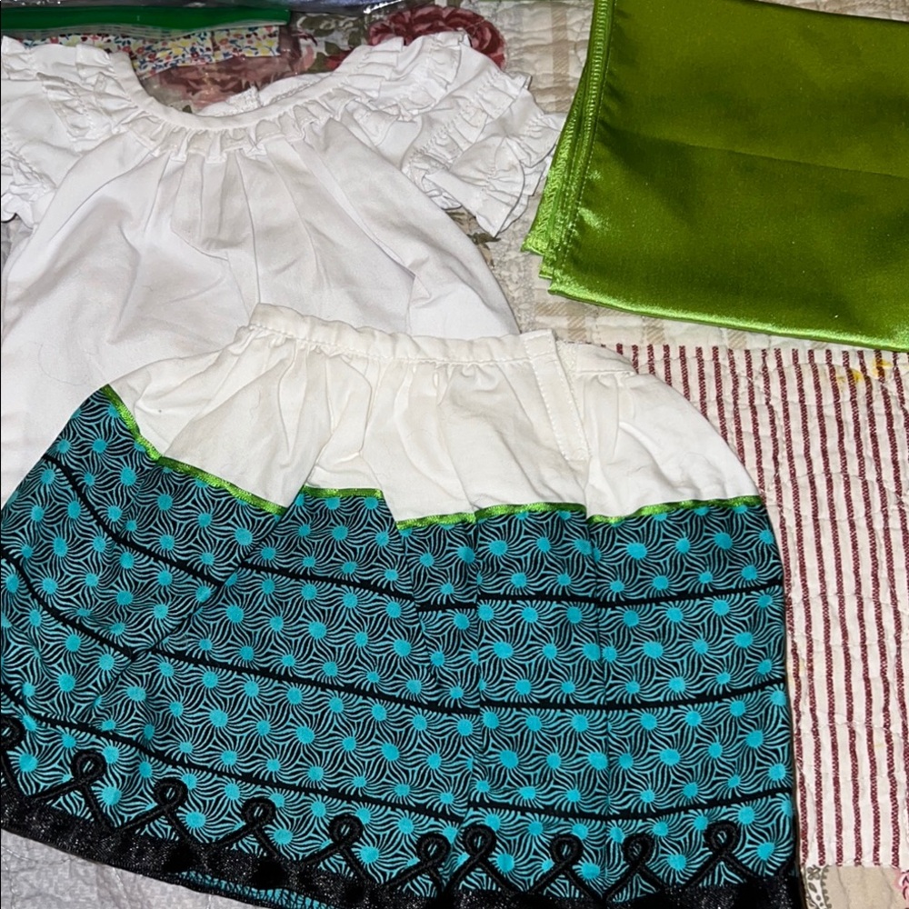 American Girl Doll Josefina's Birthday Outfit: Dress, Skirt, Retired